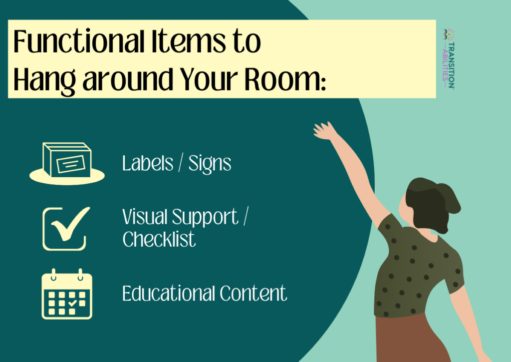 Visual schedules, routines, and community safety supports