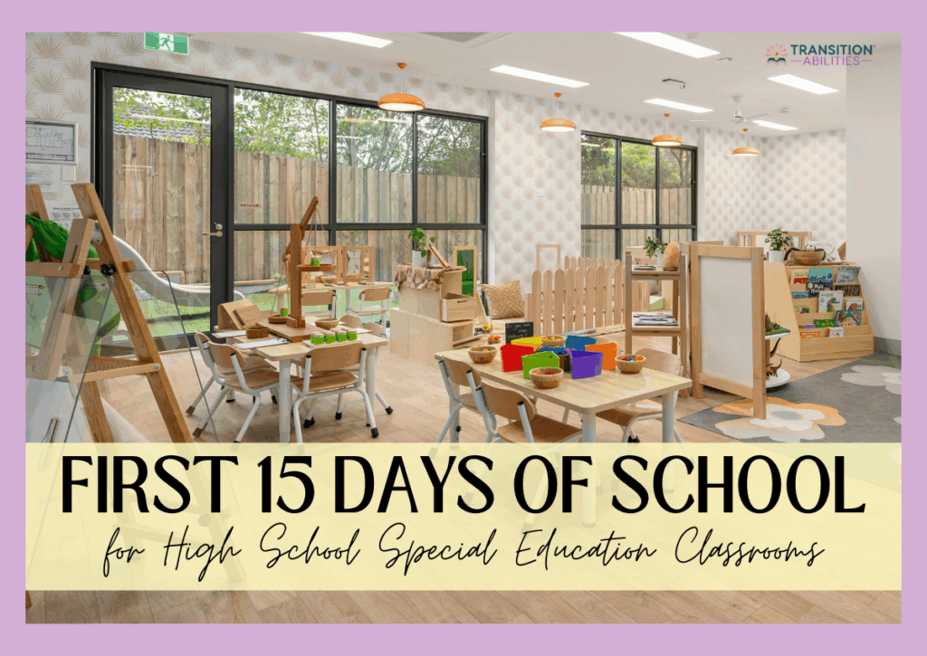 Special education classroom