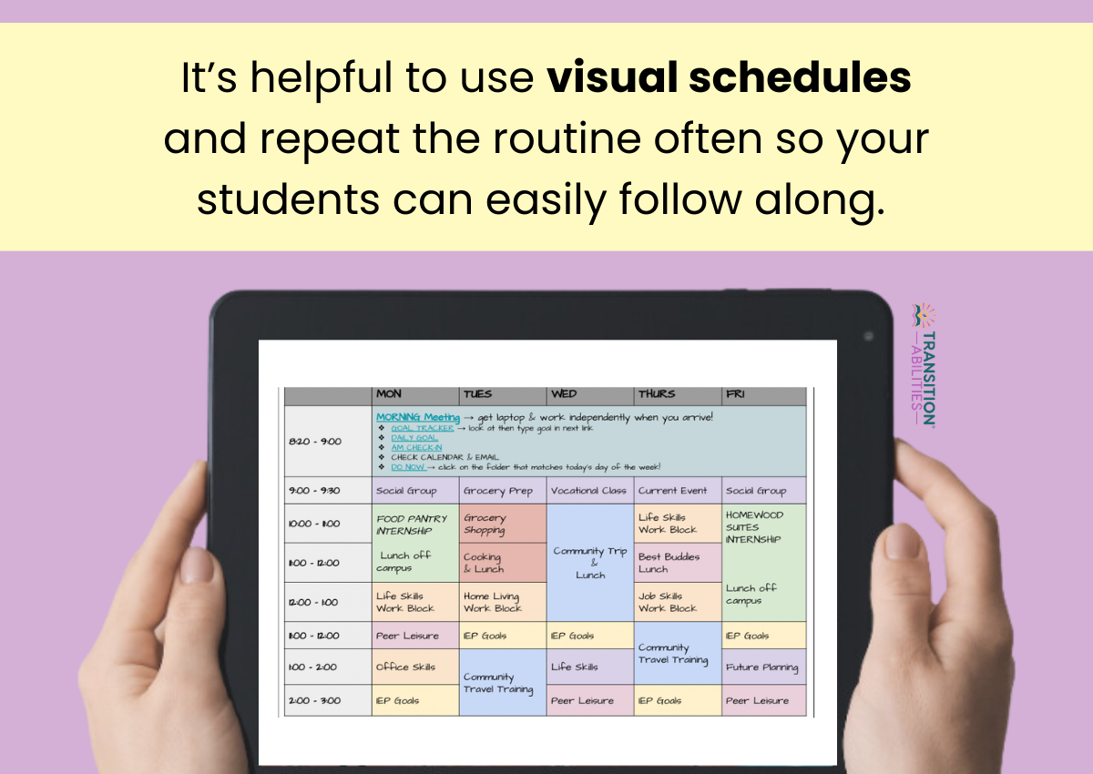 Back-to-School Tips & Activities for High School SPED and Transition ...